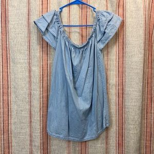 Off the shoulder shirt